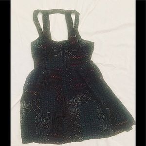 Tribal print mini sun dress